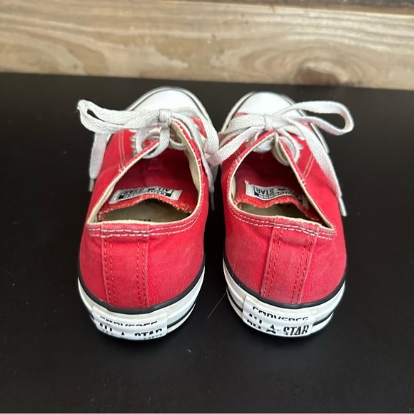 Converse All Star Chuck Taylor Low Ox Red Casual Sneakers  Mens 5 Women’s 7 - Picture 10 of 10